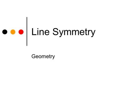 Line Symmetry Geometry.