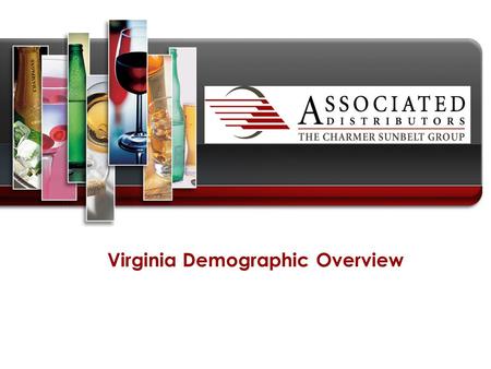 Virginia Demographic Overview. Core topics  Key Demographic Information  General population overview and growth trends  Population by major municipalities.