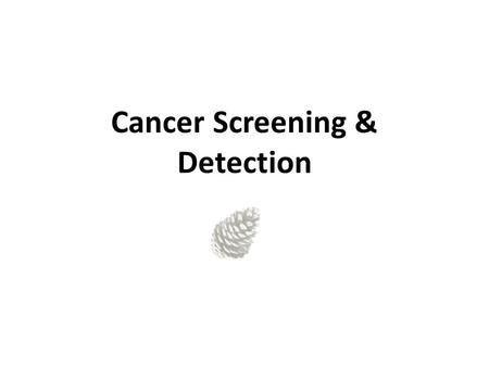 Cancer Screening & Detection. What is cancer screening? What should I ask my doctor about cancer screening? What are the benefits of cancer screening?