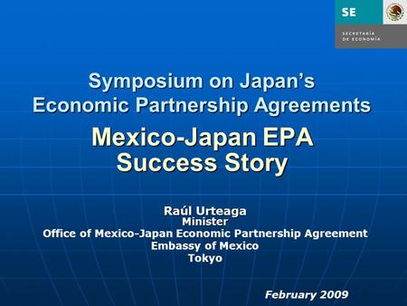 Office of Mexico-Japan Economic Partnership Agreement