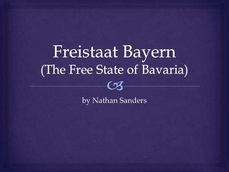 By Nathan Sanders.  Free State of Bavaria State and Civil Flag.