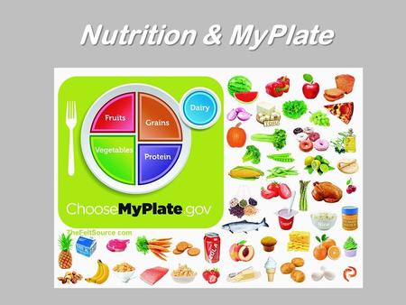 Nutrition & MyPlate. Introduction Task Process Resources Evaluation Conclusion Table of Contents Table of Contents.