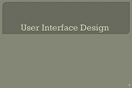 1.  Areas of concern 1. The design of interfaces between software components 2. The design of interfaces between the software and other nonhuman producers.