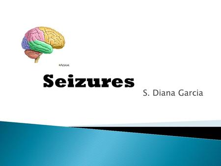 S. Diana Garcia Seizures.  A seizure is a manifestation of abnormal hypersynchronous discharges of cortical neurons.  It can manifest as an alteration.