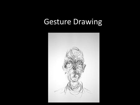 Gesture Drawing. So, in words, what is gesture drawing? Simply defined a gesture drawing captures the movement the artist feels within the subject. It.