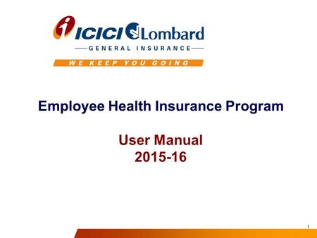 Employee Health Insurance Program User Manual