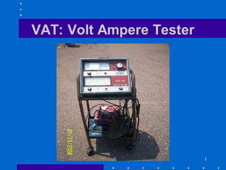 VAT: Volt Ampere Tester