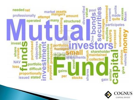  A mutual fund is a pool of money from numerous investors who wish to save or make money just like you. Its a vehicle for investing in stocks and bonds.