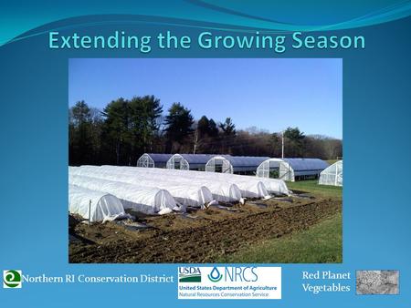 Northern RI Conservation District Red Planet Vegetables.