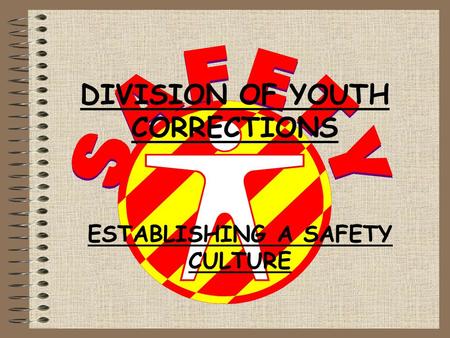 DIVISION OF YOUTH CORRECTIONS ESTABLISHING A SAFETY CULTURE.