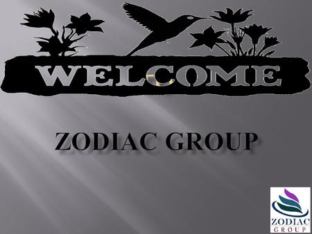 Introduction We are glad to Introduce as a Group of Companies. Zodiac HR Services is established by Mr. S. Dinakara Prasad CEO Ms. Sangeetha Late COO.