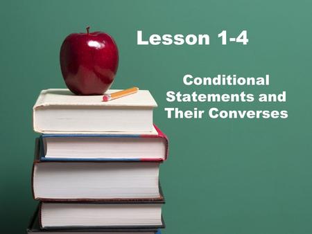 Conditional Statements and Their Converses