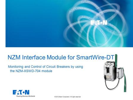 NZM Interface Module for SmartWire-DT