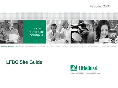 1 Version01_100407 February, 2008 LFBC Site Guide.