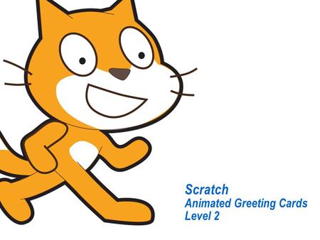 Scratch Animated Greeting Cards Level 2.