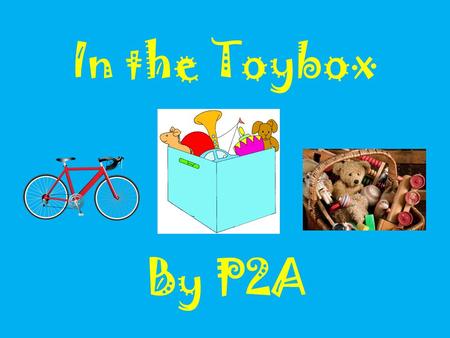 In the Toybox By P2A. Our new theme is in the Toy box We started our learning by doing a carousel activity. Look at the pictures.