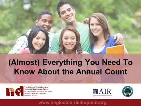 1 (Almost) Everything You Need To Know About the Annual Count.