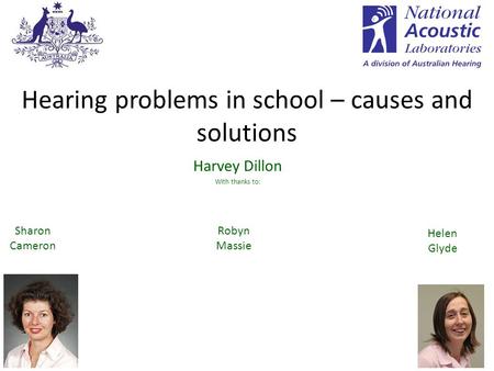 Hearing problems in school – causes and solutions