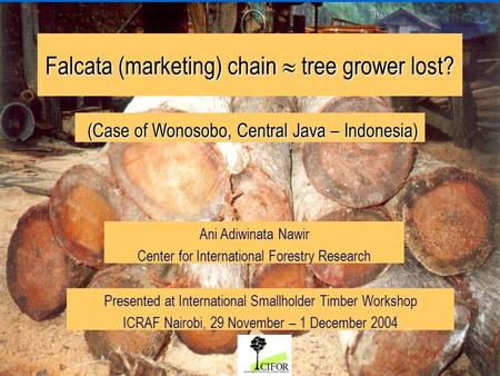Falcata (marketing) chain  tree grower lost?