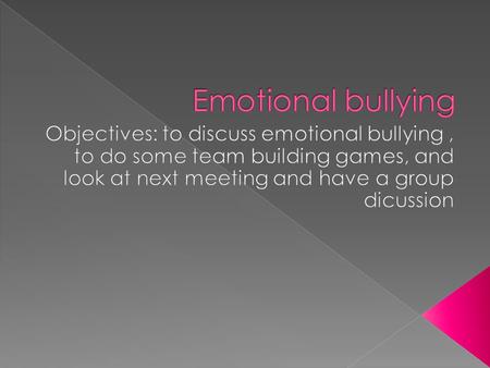  Also known as relational aggression, emotional bullying is the act of an aggressor attacking a victim on an emotional level. Emotional bullying is most.