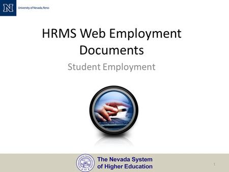 HRMS Web Employment Documents Student Employment 1.
