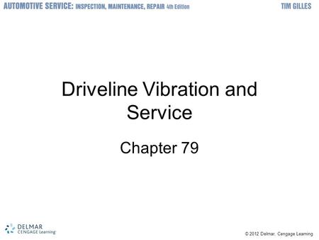 Driveline Vibration and Service