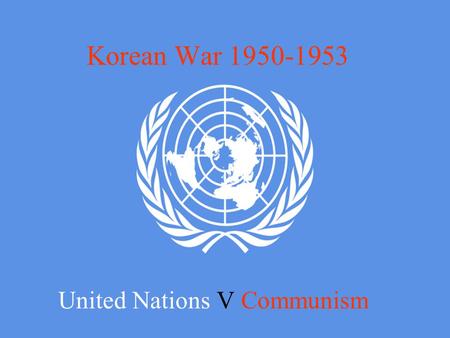 United Nations V Communism
