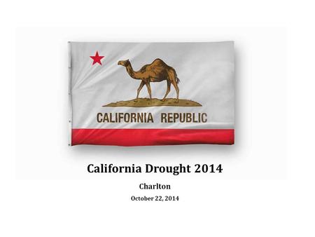 California Drought 2014 Charlton October 22, 2014.