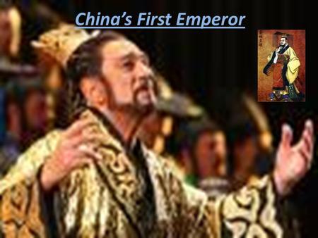 China’s First Emperor. One of the things he did during his lifetime was unify China., He and his chief adviser Li Si passed a series of major reforms.