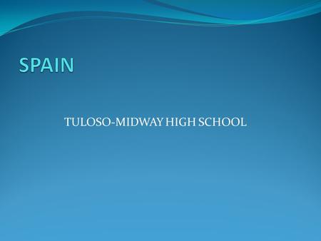 TULOSO-MIDWAY HIGH SCHOOL. Brief History The world’s superpower during the 16 th and 17 th centuries Ultimately yielded command of the seas to Great Britain.
