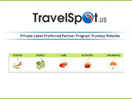 Private Label Preferred Partner Program Trunkey Website.
