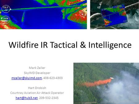 Wildfire IR Tactical & Intelligence