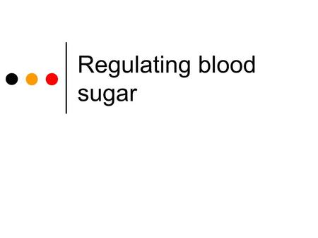 Regulating blood sugar. The Pancreas Medline Plus © 2008 Paul Billiet ODWSODWS.