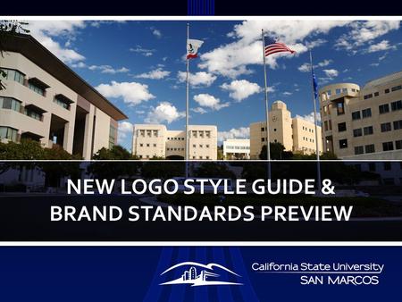 NEW LOGO STYLE GUIDE & BRAND STANDARDS PREVIEW. Branding and marketing consist of more than just the logo itself. Instead, it’s about the colors, fonts,