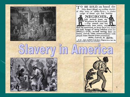 Slavery in American Literature - ppt download