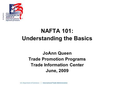 NAFTA 101: Understanding the Basics