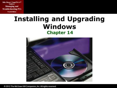 Installing and Upgrading Windows