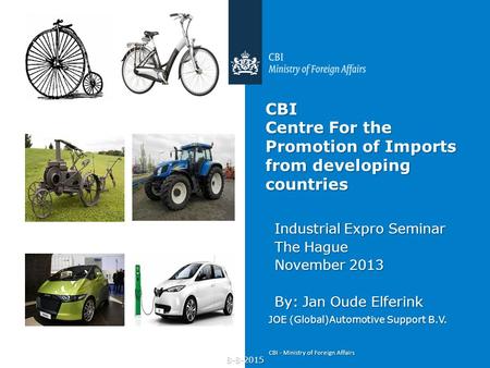 CBI Centre For the Promotion of Imports from developing countries