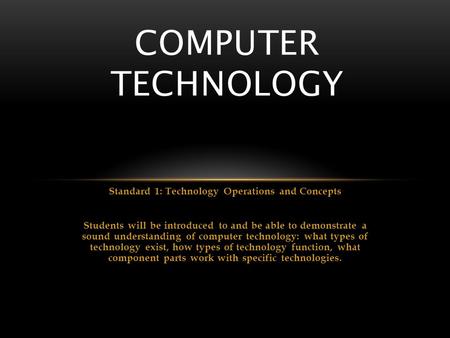 types of computer ppt presentation free download