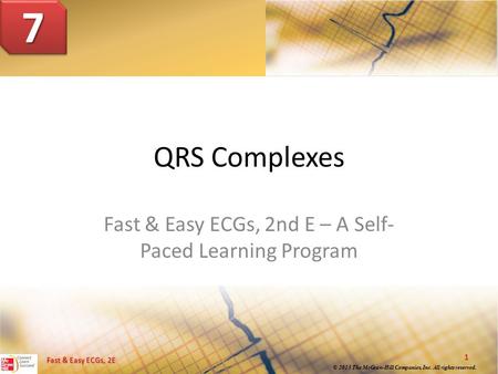 Fast & Easy ECGs, 2nd E – A Self-Paced Learning Program