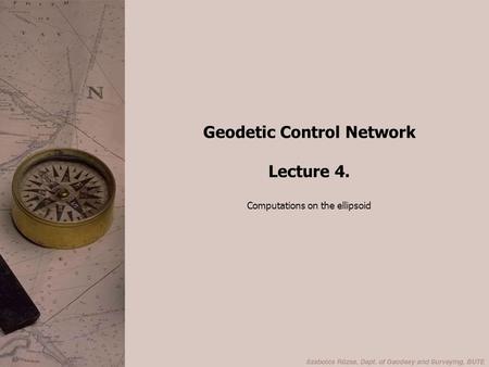 Geodetic Control Network