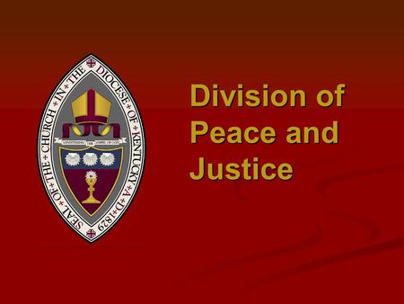 Division of Peace and Justice. Fair Trade But how? Supporting the MDGs.