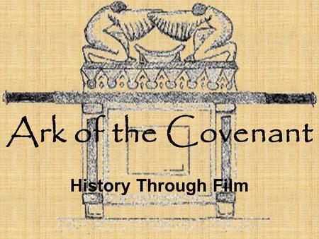 Ark of the Covenant History Through Film. Description Bible describes the Ark as made of acacia wood. God gave the instructions for making the Ark. A.