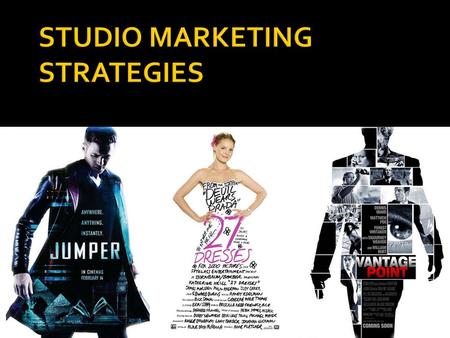 WEEK 8.  In 2009, the average marketing budget for a theatrical release from a major Hollywood studio was $35.9 million (source: MPAA)  For expensive,