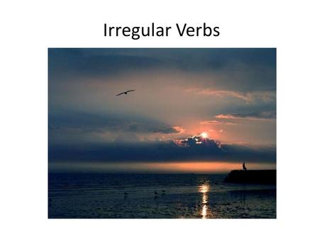 Irregular Verbs. volo, velle, volui, no 4 th p.p. What is the first thing you notice about this verb that indicates it is irregular? Is there anything.