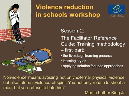 Violence reduction in schools workshop