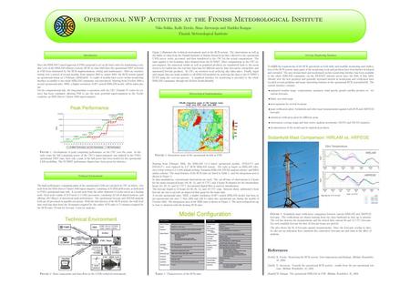 Peak Performance Technical Environment FMI NWP Activities.