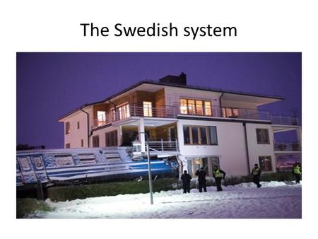 The Swedish system. Swedish passengers no longer trust the railway.
