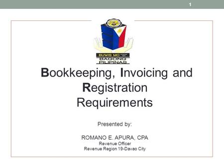 Bookkeeping, Invoicing and Registration Requirements
