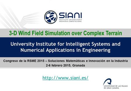 3-D Wind Field Simulation over Complex Terrain